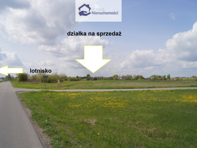 produkcja, magazyny, składy - obok lotniska